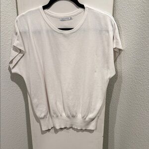 Staccato Women's Short Sleeve Cream Tee